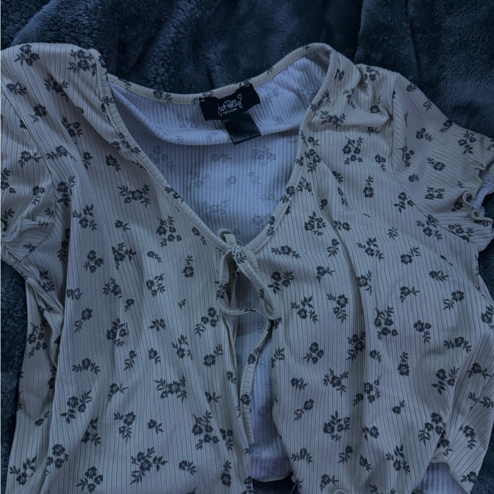 Floral yellows Top